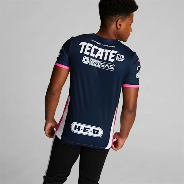 Puma C. F. Monterrey '21/'22 Pink Men's Replica Jersey 2 Puma C. F. Monterrey '21/'22 Pink Men's Replica Jersey - Image 2