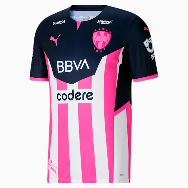 Puma C. F. Monterrey '21/'22 Pink Men's Replica Jersey 4 Puma C. F. Monterrey '21/'22 Pink Men's Replica Jersey - Image 4