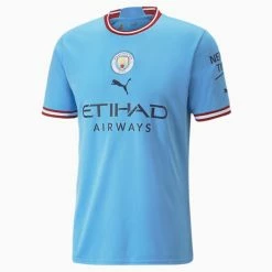 Puma Manchester City F.C. Home '22/'23 Men's Replica Jersey 11 Puma Manchester City F.C. Home '22/'23 Men's Replica Jersey -PUMA Sales 23 Mens Replica Jersey 43