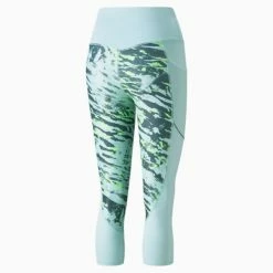 Performance Running 5K Graphic High Waisted 3/4 Women's Running Leggings -PUMA Sales 4 Womens Running Leggings 11
