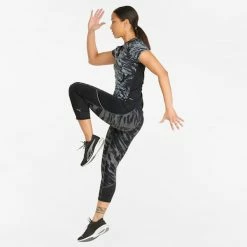 Performance Running 5K Graphic High Waisted 3/4 Women's Running Leggings -PUMA Sales 4 Womens Running Leggings 2