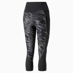 Performance Running 5K Graphic High Waisted 3/4 Women's Running Leggings -PUMA Sales 4 Womens Running Leggings 5