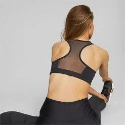 Training 4Keeps Women's Graphic Mid Impact Bra -PUMA Sales 4Keeps Womens Graphic Mid Impact Bra 8