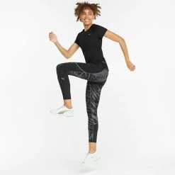 Performance Running 5K Graphic High Waist 7/8 Women's Running Leggings -PUMA Sales 8 Womens Running Leggings 8