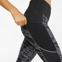 Performance Running 5K Graphic High Waist 7/8 Women's Running Leggings -PUMA Sales 8 Womens Running Leggings 9
