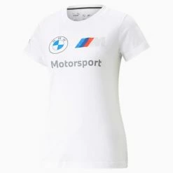 Essentials BMW M Motorsport ESS Women's Logo Tee -PUMA Sales BMW M Motorsport ESS Womens Logo Tee 5