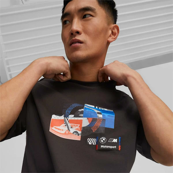 Puma BMW M Motorsport Men's Statement Car Graphic Tee 2 Puma BMW M Motorsport Men's Statement Car Graphic Tee - Image 2