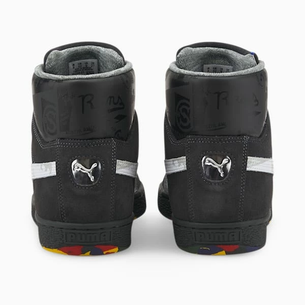 Classics Black Fives Suede Men's Sneakers 3 Classics Black Fives Suede Men's Sneakers - Image 3