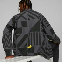 Puma Borussia Dortmund Soccer Men's Prematch Jacket -PUMA Sales Borussia Dortmund Soccer Mens Prematch Jacket 2