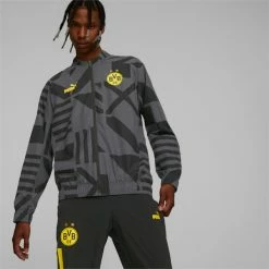Puma Borussia Dortmund Soccer Men's Prematch Jacket