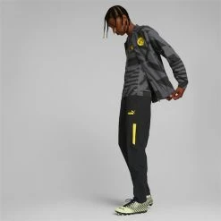 Puma Borussia Dortmund Soccer Men's Prematch Jacket -PUMA Sales Borussia Dortmund Soccer Mens Prematch Jacket 4