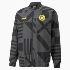 Puma Borussia Dortmund Soccer Men's Prematch Jacket -PUMA Sales Borussia Dortmund Soccer Mens Prematch Jacket 5