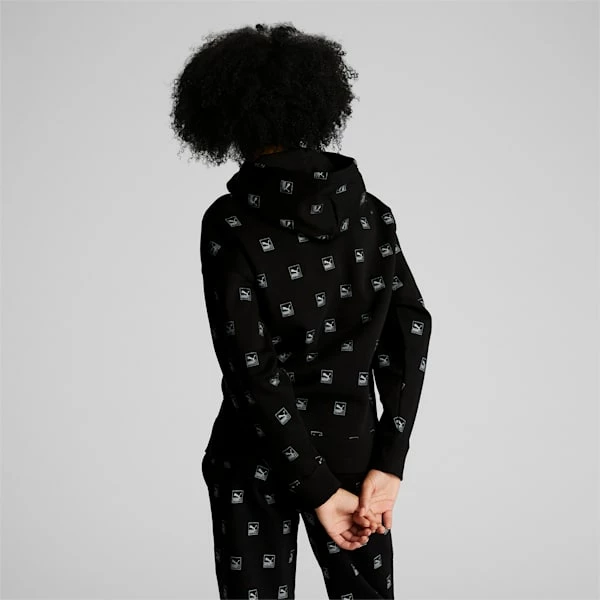 Puma Brand Love Women's Printed Hoodie 3 Puma Brand Love Women's Printed Hoodie - Image 3