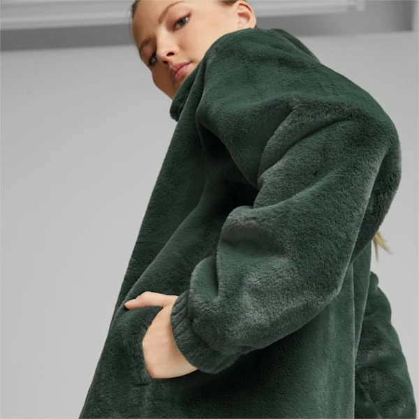 Classics Faux Fur Women's Jacket 4 Classics Faux Fur Women's Jacket - Image 4