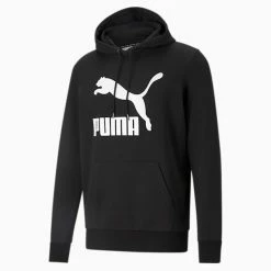 Puma Classics French Terry Logo Men's Hoodie 8 Puma Classics French Terry Logo Men's Hoodie -PUMA Sales Classics French Terry Logo Mens Hoodie 3