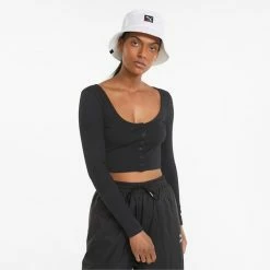 Classics Ribbed Long Sleeve Women's Tee