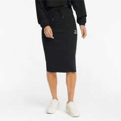 Classics Ribbed Midi Women's Skirt