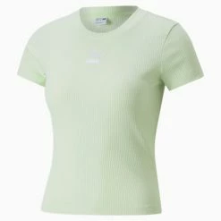 Classics Ribbed Slim Women's Tee 11 Classics Ribbed Slim Women's Tee -PUMA Sales Classics Ribbed Slim Womens Tee 11