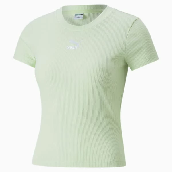 Classics Ribbed Slim Women's Tee 6 Classics Ribbed Slim Women's Tee - Image 6