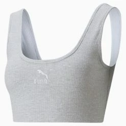 Classics Ribbed Women's Crop Top -PUMA Sales Classics Ribbed Womens Crop Top 3