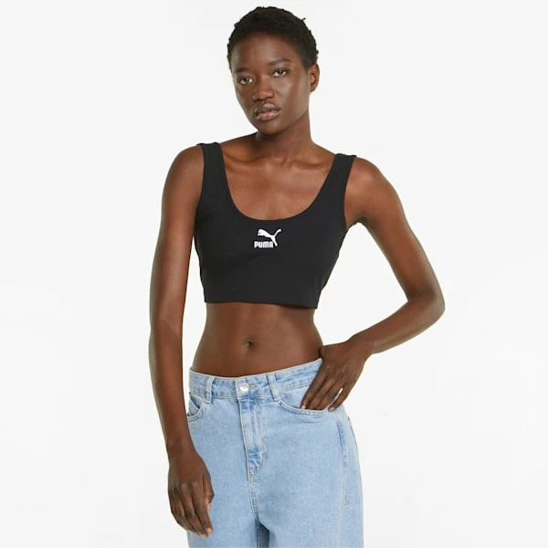 Classics Ribbed Women's Crop Top 1 Classics Ribbed Women's Crop Top