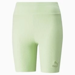 Classics Ribbed Women's Short Leggings -PUMA Sales Classics Ribbed Womens Short Leggings 3
