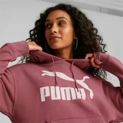 Classics Women's Logo Hoodie -PUMA Sales Classics Womens Logo Hoodie 17