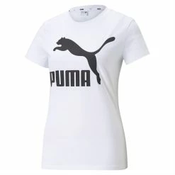 Classics Women's Logo Tee -PUMA Sales Classics Womens Logo Tee 9