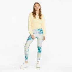 Puma Crystal Galaxy Printed High Women's Leggings -PUMA Sales Crystal Galaxy Printed High Womens Leggings 2