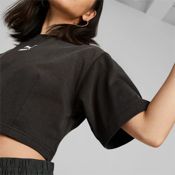 Puma Dare To Women's Cropped Relaxed Tee 3 Puma Dare To Women's Cropped Relaxed Tee - Image 3