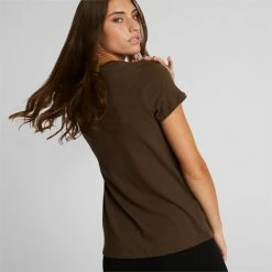 Puma Double Up Women's Logo Tee -PUMA Sales Double Up Womens Logo Tee 2