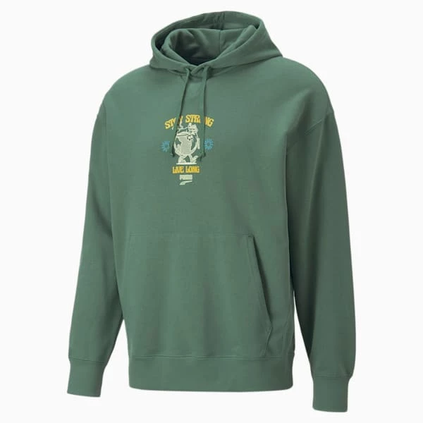 Downtown Graphic Men's Hoodie 6 Downtown Graphic Men's Hoodie - Image 6