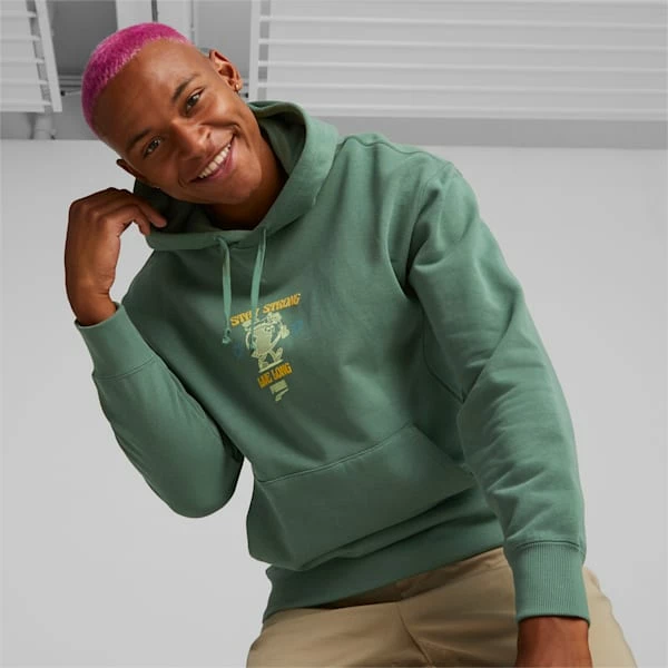 Downtown Graphic Men's Hoodie 1 Downtown Graphic Men's Hoodie