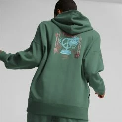 Downtown Oversized Women's Hoodie -PUMA Sales Downtown Oversized Womens Hoodie 3