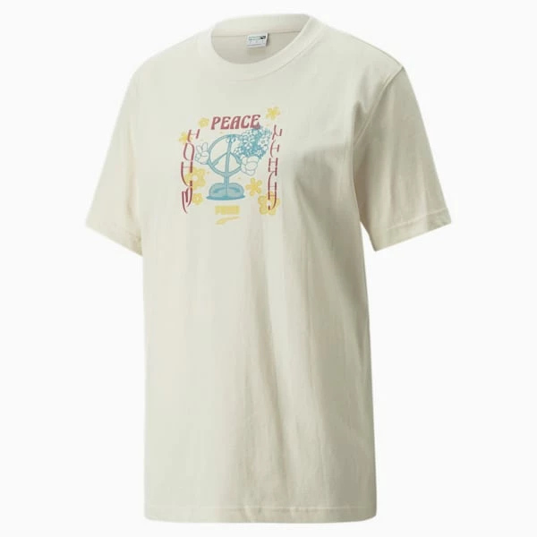 Downtown Relaxed Women's Graphic Tee 6 Downtown Relaxed Women's Graphic Tee - Image 6