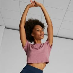 Puma Exhale Ribbed Studio Women's Training Tee