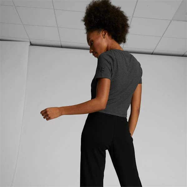 Puma Exhale Ribbed Studio Women's Training Tee 3 Puma Exhale Ribbed Studio Women's Training Tee - Image 3