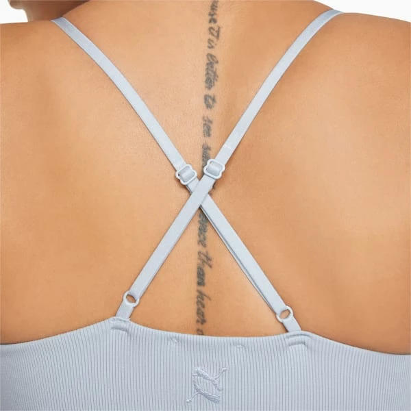 Puma Exhale Ribbed Women's Sports Bra 5 Puma Exhale Ribbed Women's Sports Bra - Image 5