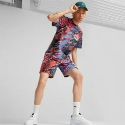 Puma Fandom Printed Men's Shorts -PUMA Sales Fandom Printed Mens Shorts 2