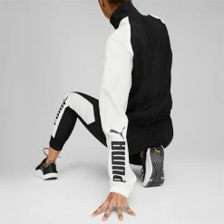 Puma Fit Logo Colorblock Woven Women's Training Jacket 8 Puma Fit Logo Colorblock Woven Women's Training Jacket -PUMA Sales Fit Logo Colorblock Woven Womens Training Jacket 2