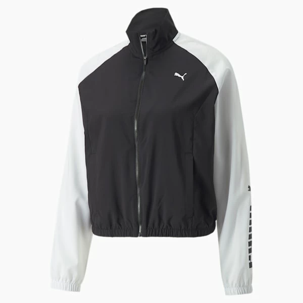 Puma Fit Logo Colorblock Woven Women's Training Jacket 6 Puma Fit Logo Colorblock Woven Women's Training Jacket - Image 6