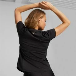 Puma Fit Women's Training Logo Tee -PUMA Sales Fit Womens Training Logo Tee 2