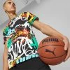 Puma Graffiti Block Party Men's Basketball Tee