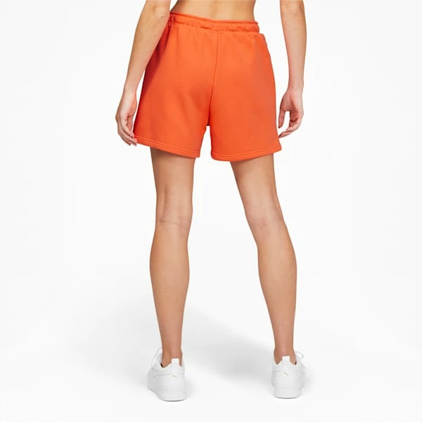 Puma Hidden Flower High Waist Women's Shorts 2 Puma Hidden Flower High Waist Women's Shorts - Image 2