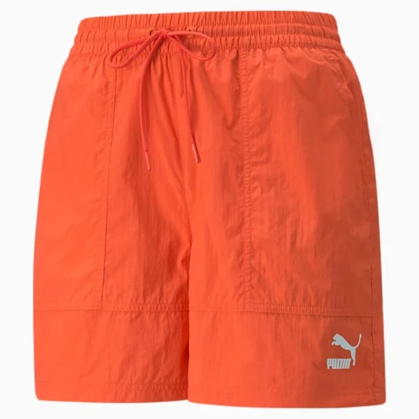 Puma Hidden Flower High Waist Women's Shorts 4 Puma Hidden Flower High Waist Women's Shorts - Image 4