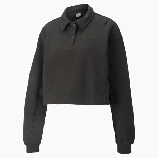 Puma Infuse Fashion Polo Women's Sweatshirt 5 Puma Infuse Fashion Polo Women's Sweatshirt - Image 5