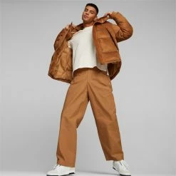 MMQ Faux Leather Down Jacket -PUMA Sales MMQ Faux Leather Down Jacket 4