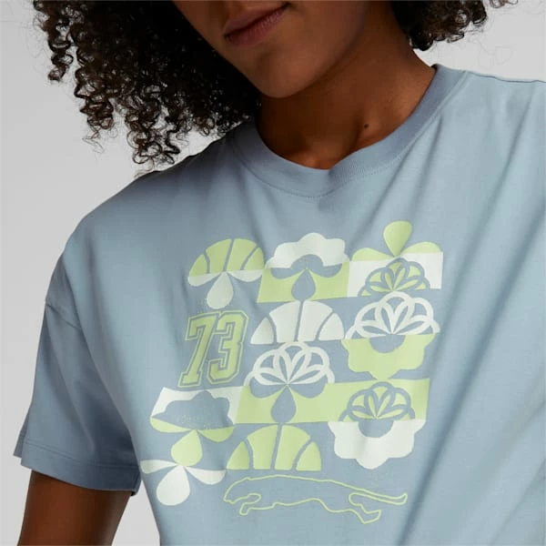 Puma MOD Cropped Women's Basketball Tee 3 Puma MOD Cropped Women's Basketball Tee - Image 3