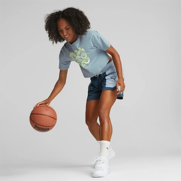 Puma MOD Cropped Women's Basketball Tee 4 Puma MOD Cropped Women's Basketball Tee - Image 4