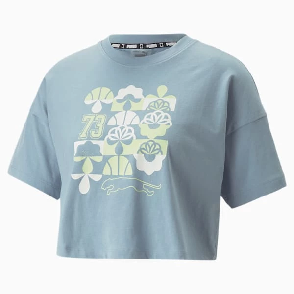 Puma MOD Cropped Women's Basketball Tee 6 Puma MOD Cropped Women's Basketball Tee - Image 6